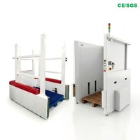 Máquina Dispensadora Automática de Palés de Alta Eficiencia, Almacén de Palés Industrial para Logística de Almacén y Línea de Empaquetado