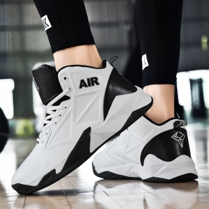 Chaussures de basket haut de gamme, chaussures de sport tendance populaires en gros, chaussures pour hommes, chaussures de basket décontractées polyvalentes - Product Image 4