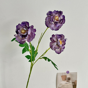 Fleurs artificielles : Arrangements <span class=keywords><strong>de</strong></span> lotus, pivoines et <span class=keywords><strong>roses</strong></span> pour la décoration <span class=keywords><strong>de</strong></span> la maison, du salon, des hôtels et comme accessoires <span class=keywords><strong>de</strong></span> photographie <span class=keywords><strong>de</strong></span> mariage - Product Image 6