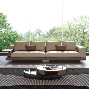 סט ספות משרדיות יוקרתיות למנכ\\\"ל, מאושר CE, איכותי, מודרני, ידידותי לסביבה, ספת עור ניתנת להמרה, לבית, למשרד, למלון ולעסקים - Product Image 5