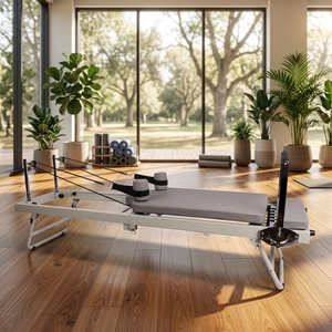 Cama de Pilates Portátil OEM de Fábrica China, Equipo de Pilates Ajustable para Estudio de Pilates, Popular en América del Norte - Product Image 1