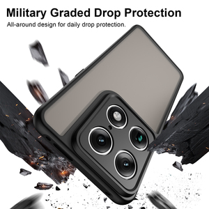 Étui <span class=keywords><strong>mat</strong></span> translucide pour Moto Edge 70 Ultra Signature X70 Air Pro, coque de protection lé<span class=keywords><strong>g</strong></span>ère antichoc pour téléphone portable - Product Image 4