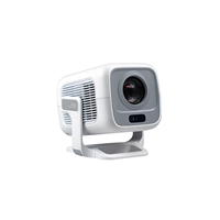 Mini projecteur Android 14 avec Bluetooth, vidéo 1080P, mise au point automatique, correction trapézoïdale, projecteur vidéo numérique portable pour la maison, idéal pour la chambre