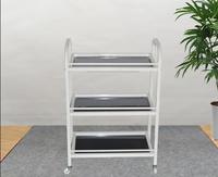 Mesa de Centro de Madera Minimalista Contemporánea con Patas de Metal y Panel Resistente para Oficina en Casa y Sala de Estar