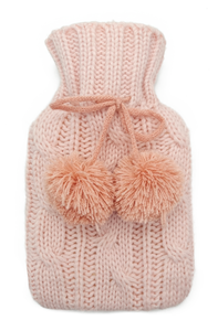 Nouvelle <span class=keywords><strong>bouillotte</strong></span> de qualité supérieure avec couvercle tricoté et coffrets cadeaux assortis pour pantoufles et masques pour les yeux - Product Image 2