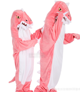 Pigiama Intero a Forma di Squalo Indossabile Yubon, Costume da Notte Morbido e Confortevole, Tuta Intera Carina per Dormire a <span class=keywords><strong>Casa</strong></span> - Product Image 4