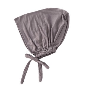 Gorro base con correa de 64 colores para mujer, pañuelo étnico de moda, gorro interior de algodón mercerizado de color liso para el <span class=keywords><strong>departamento</strong></span> musulmán - Product Image 6