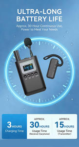 Système de guide touristique numérique sans fil 2,4 GHz, autonomie de plus de 20 heures, guide audio pour visites d'usine et traduction en église - Product Image 6