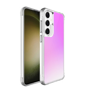 เคสโทรศัพท์แบบใสกันกระแทก ผลิตจาก TPU และ PC แข็ง สำหรับ <span class=keywords><strong>Samsung</strong></span> <span class=keywords><strong>Galaxy</strong></span> S24Plus S25Edge S26 S23 S22 <span class=keywords><strong>FE</strong></span> พร้อมเคลือบผิวด้วยไฟฟ้า - Product Image 2