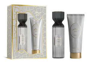 ARDiu Arabic - Set de Regalo de <span class=keywords><strong>Perfume</strong></span> Ecológico en Spray y Loción Corporal, Aroma a Coco y Rosa Dulce, Larga Duración, 2 Piezas, Moderno y Lujoso - Product Image 4