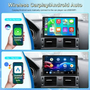 Carplay para <span class=keywords><strong>Mercedes</strong></span> Benz <span class=keywords><strong>Clase</strong></span> C W204 S204 2007-2014 Radio Estéreo para Auto Android15 - Product Image 4