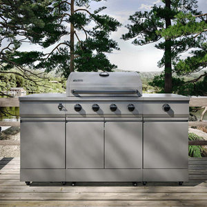 Portable Outdoor <strong>Charcoal</strong> <strong>BBQ</strong> Grill Independent Modern Outdoor <strong>Gas</strong> <strong>BBQ</strong> Grill Kitchens for Backyard Cooking Kitchen Outdoor - Product Image 6