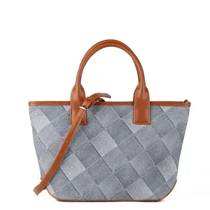 New Style Moda Mujer Elegant Handbag Shopping Large Summer Shoulder Bag Customized Logo Beach Tote Handbag