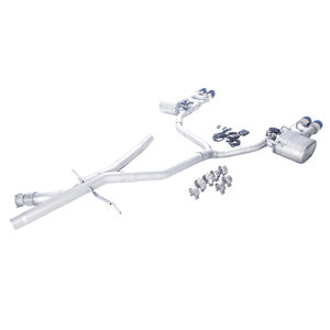 Système d'échappement complet GFC Factory Direct Sale Audi A5 A4 2.0T B9 B9.5 4WD avec tuyau avant + silencieux à soupape Catback et quatre embouts - Product Image 5