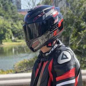 <span class=keywords><strong>Casque</strong></span> intégral <span class=keywords><strong>de</strong></span> moto ABS pour hommes et femmes, quatre saisons, anti-buée, pour motards, vente en gros, certifié 3C - Product Image 3