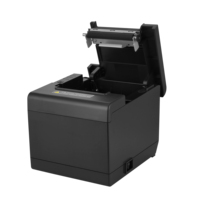 Printer POS Restoran LICON Pemotong Otomatis 80mm Thermal Receipt Antarmuka USB Kompatibel IOS Android Mini Warna-warni Stok 203dpi