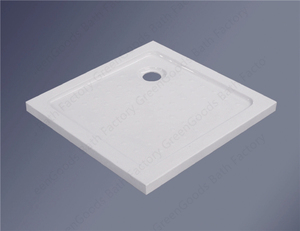 Base per Doccia Moderna per Camper in Acrilico Quadrata 900 X 900 mm a Livello del Pavimento - Product Image 2