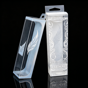 Boîte à rabat personnalisée en PVC, transparente et givrée, pliable, pour jouets électroniques, matériel, cadeaux, affichage médical, vente en gros, usine, OEM, lot - Product Image 5