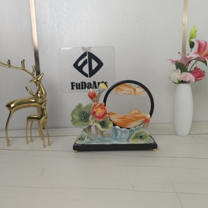 קישוט חול לוטוס 29*24 ס\\\"מ, קישוט זז להפגת מתחים לסלון, חדר עבודה, ארון תצוגה, מעמד טלוויזיה, ארון יין DDP - Product Image 4