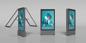 Custom Outdoor Led Aluminum Scrolling <b>Light</b> Box Standing Illuminated Sign Equipment <b>Advertising</b> <b>Boxes</b> Zzc0317 <b>Advertising</b> <b>Light</b> - Product Image 2