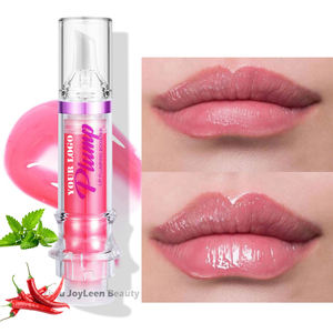 Votre Logo Plump & Pout huile de menthe poivrée rose légalement chaud repulpant Boost vitamine E hydratant soin rouge à lèvres lèvres maquillage plus dodu - Product Image 3