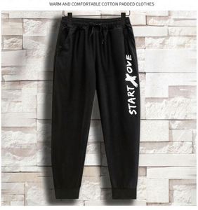 Wholesale Men's Casual <b>Corduroy</b> Joggers Track <b>Pants</b> Super Soft Sweatpants Pockets Fleece Lining Drawstring Closure for Lounge - Product Image 6