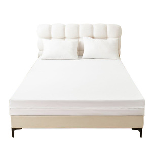 Ensemble de literie Fermeture à glissière à six côtés Drap-housse amovible à couverture complète <span class=keywords><strong>Protège</strong></span>-<span class=keywords><strong>matelas</strong></span> en polyester imperméable en TPU avec taie d'oreiller - Product Image 5