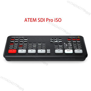 Mezclador de Audio y Conmutador de Video Blackmagic Design <span class=keywords><strong>ATEM</strong></span> <span class=keywords><strong>SDI</strong></span>/<span class=keywords><strong>ATEM</strong></span> Pro IOS <span class=keywords><strong>Extreme</strong></span> IOS Media Ideo con Pantalla Verde para Transmisión en Vivo y Grabación - Product Image 2