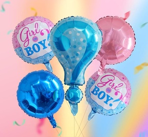 Bébé Douche Ballons Bleu Rose Garçon Fille Ballon Ballon Enfants Sexe Révèlent Premier 1st Fête D'<span class=keywords><strong>anniversaire</strong></span> Enfants Décorations De Fête Fournitures - Product Image 2