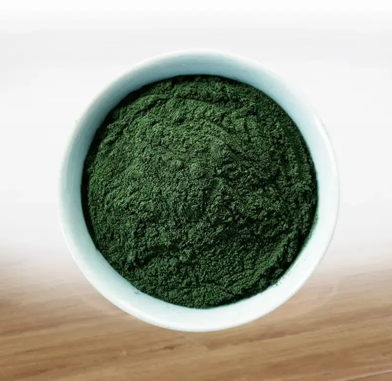 Polvere di base di alta qualità ficocianina qualità Spirulina organica polvere di colore verde all'ingrosso