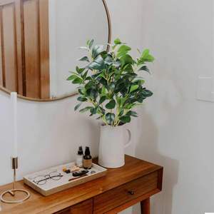 Commercio all'ingrosso piante artificiali verdi a gambo lungo piante artificiali arbustive artificiali foglie di <span class=keywords><strong>eucalipto</strong></span> ornamenti foglia di <span class=keywords><strong>eucalipto</strong></span> - Product Image 4