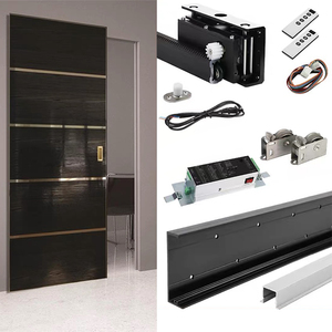 Meilleures roulettes électriques dissimulées à suspension <span class=keywords><strong>pour</strong></span> miroir, porte en verre, maison, avec moteur silencieux et discret - Product Image 1