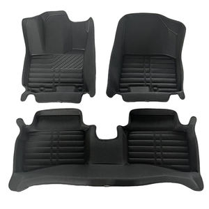 Venta al por mayor nuevo diseño de lujo personalizado de alta calidad 5d impermeable antideslizante alfombrillas de coche de cuero PCV a bajo <span class=keywords><strong>precio</strong></span> - Product Image 6