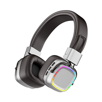 Earphone Bass kuat gaya baru Headphone nirkabel Headphone terpasang di atas telinga Headset nirkabel Noise Cancelling