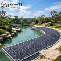 Tapis géosynthétique en argile bentonite auto-réparateur rapide et résistant aux bactéries pour la protection des fonds et des pentes des réservoirs agricoles