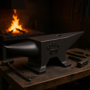 Enclume en acier moulé 66 lb, haute dureté, robuste, de qualité industrielle, outil de forgeron pour le travail des métaux, base stable, trou carré - Product Image 2