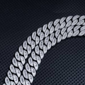 สร้อยคอชุบทองกำหนดเองเครื่องประดับ925เงินสเตอร์ลิง - Product Image 6