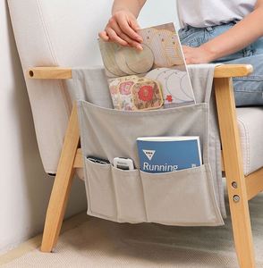 Living Room <b>Sofa</b> Hanging Bag Bedside Caddy <b>Bed</b> Organizer Sundries Arrangement Multi-functional Snacks Mobile Phone Storage Bag - Product Image 2