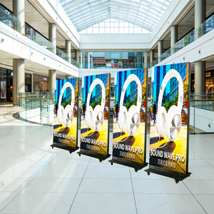 Máquina de Publicidad LED para Centros Comerciales, Pantalla Publicitaria Plegable para Pósteres de Películas, Pantalla LED - Product Image 1