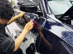 <span class=keywords><strong>Film</strong></span> de protection de peinture TPU anti-UV, résistant aux rayures, anti-jaunissement, hydrophobe, transparent brillant, pré-découpé PPF pour BMW X5 2021 - Product Image 5