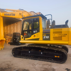 รถขุดตีนตะขาบ Komatsu PC210 มือสอง ราคาถูกที่สุด รถขุดไฮดรอลิก 1.0 ลบ.ม. คุณภาพดี - Product Image 1
