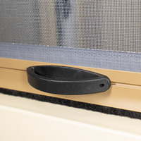 Moustiquaire de fenêtre en fibre de verre enroulable pour fenêtre coulissante verticale moustiquaire rétractable pour fenêtre