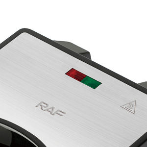 Máquina de calentamiento de doble cara antiadherente para hacer gofres RAF de 850W con distribución de calor uniforme y diseño de fácil limpieza para uso doméstico - Product Image 4