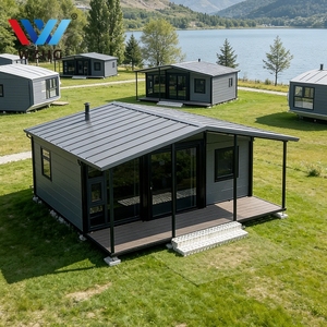 Casa <span class=keywords><strong>Container</strong></span> Espandibile in Acciaio da 20 Piedi, Edificio Prefabbricato Mobile e Casa da Campo per Ufficio, Casa Modulare - Product Image 1