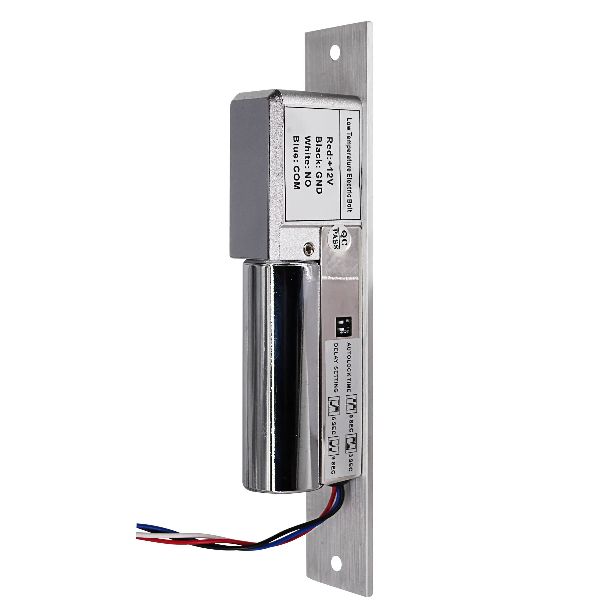 Kunci baut listrik bahan aluminium c-strike 2 harga murah untuk pintu gagal Safe Door Strike in Stock