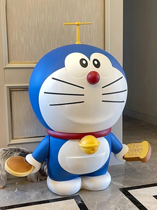 Khuyến mại Doraemon Tinkerbell mèo chuồn chuồn nhựa thủ công Đồ chơi tre trang trí quà tặng cho phim hoạt hình người hâm mộ - Product Image 5