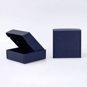 Pack de petites boîtes en carton ondulé pour l'expédition, l'emballage, les cadeaux artisanaux, les produits à offrir - Product Image 2