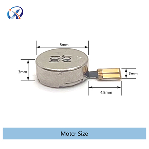 <span class=keywords><strong>Motor</strong></span> Vibrador Monofásico de 3V Tipo Moneda, <span class=keywords><strong>Motor</strong></span> Plano 0625 de Pulso, Utilizado como <span class=keywords><strong>Motor</strong></span> Vibrador para Teléfonos Móviles - Product Image 3