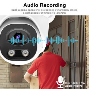 Câmera de Vigilância Dome <span class=keywords><strong>IP</strong></span> PoE Inteligente de <span class=keywords><strong>5MP</strong></span> com Áudio Detecção Humana Visão Noturna para Segurança Externa - Product Image 3