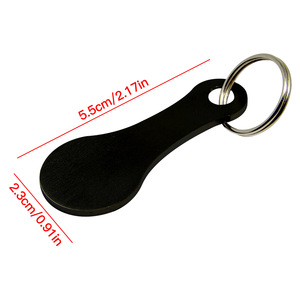 Portachiavi Token carrello acquisto personalizzato in acciaio inox di alta qualità rendere il tuo carrello gettone portachiavi - Product Image 5